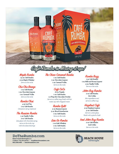 Café Rumba Generic Sell Sheet