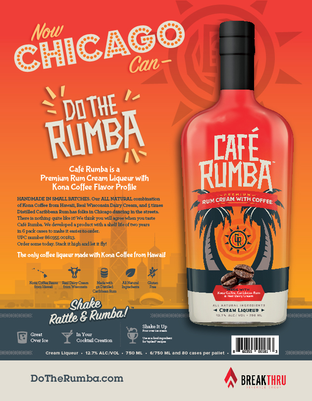 Café Rumba Chicago Sell Sheet