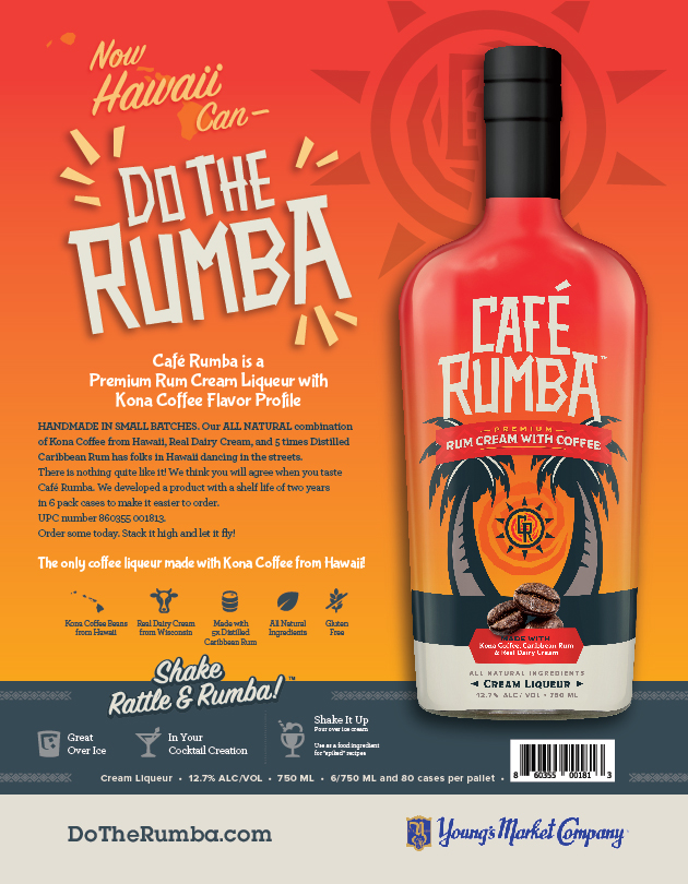 Café Rumba Hawaii Sell Sheet